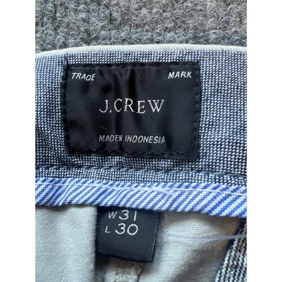 J.Crew 484 Slim-Fit Bergen 5-Pocket Pants Sandwashed Canvas 31x30 NWOT - Picture 5 of 10